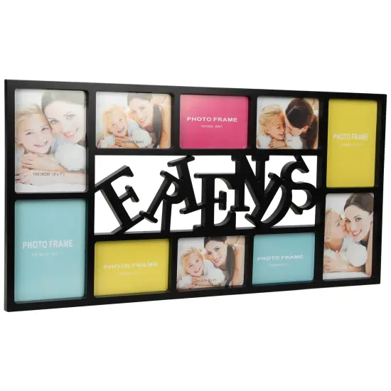 Northlight Friends Photo Frame Wall Collage - 28.75 - Black {4}