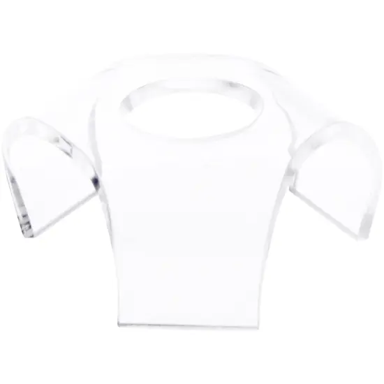 Plymor Clear Acrylic Display Riser for Spheres, 1" H x 2.5" W x 2.5" D {2}