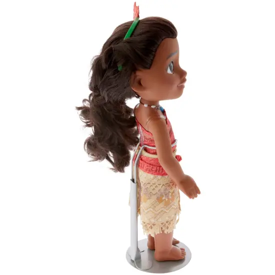 Plymor DSP-60S Silver Adjustable Doll Stand, fits 10, 11, 12, 13, and 14 inch Dolls or Action Figures, Waist is 2" - 2.5" wide, 5.5" - 7" around {5}