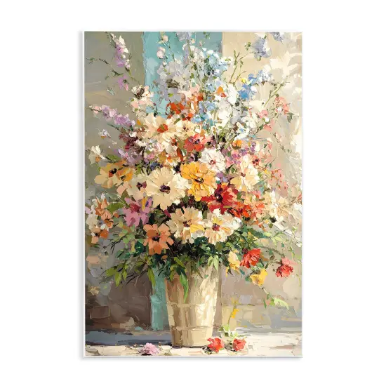 Stupell Industries Happy Sunlit Bouquet Wall Plaque Design By Franklyn Gregory {1}