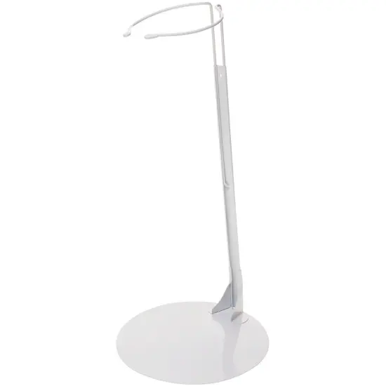 Kaiser 6001 White Adjustable Doll Stand, fits 34 to 48 inch Dolls, waist width adjusts from 4.75 to 6 inches {1}