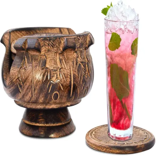 Wooden Coasters for Drinks {1}