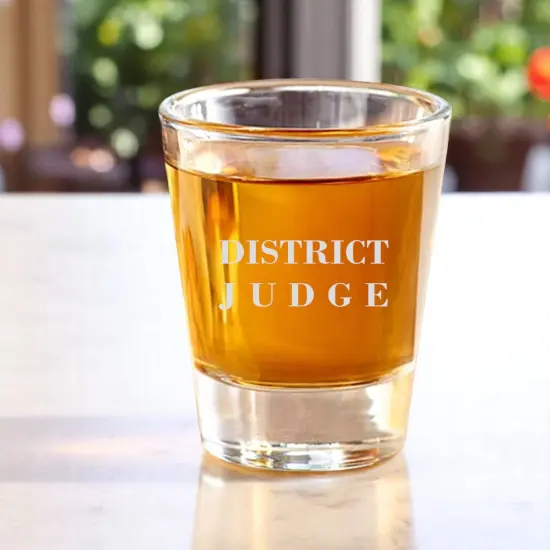 2oz District Judge Shot Glass {2}