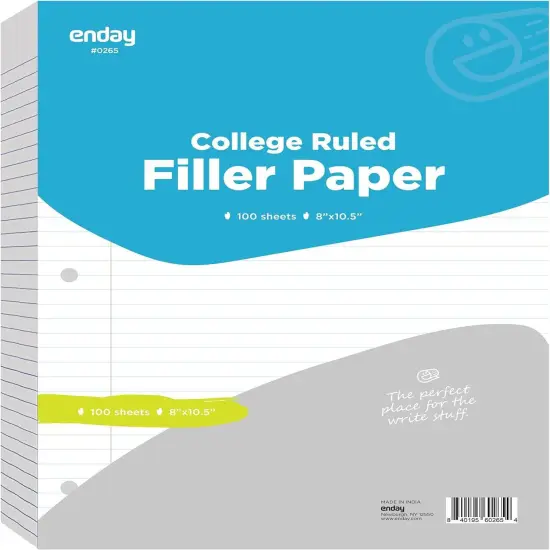 Enday Filler Paper {4}