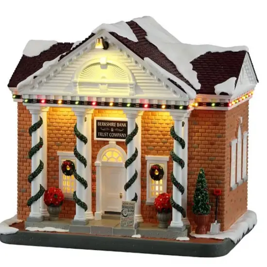 Berkshire Bank & Trust Company - Lemax Norman Rockwell Series {1}