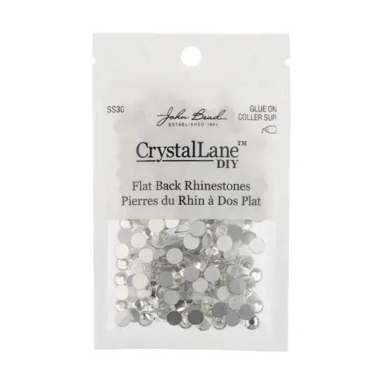 Crystal Lane DIY SS30 Glass Flatback Rhinestones, 288pcs {3}
