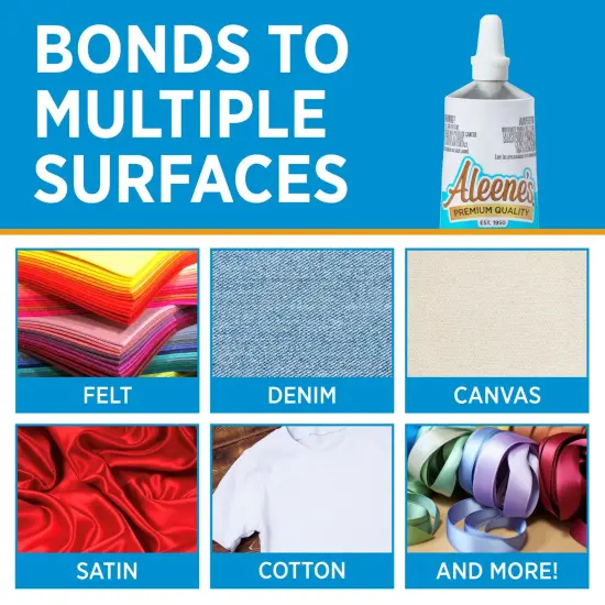 Aleene&rsquo;s Super Fabric Adhesive 1.5 fl. oz. 3 Pack {4}