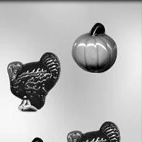 Pumpkin Turkey Candy Mold for Autumn Treats {5}