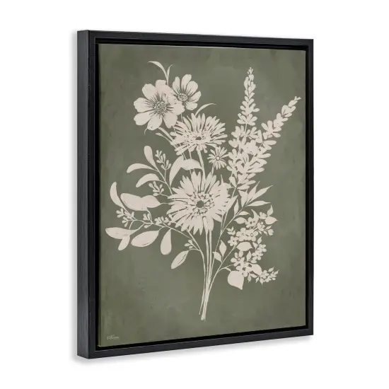 Stupell Industries Bunches of Wildflower Herbs Floating Frame Design by Cat Thurman Designs {3}