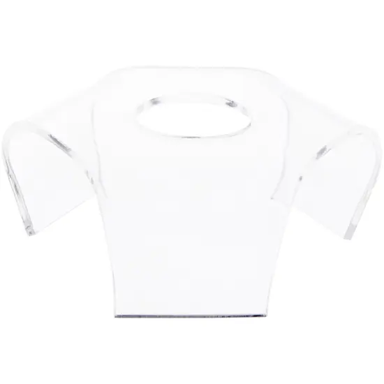 Plymor Clear Acrylic Display Riser for Spheres, 1.625" H x 4.5" W x 4.5" D {2}