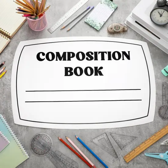 3 Pcs Composition Book Bulletin Board Paper - 23.6 x 15.8 {3}