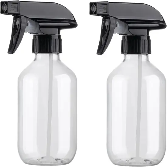 2 Pcs Clear Spray Bottles - 10oz/300ml {1}