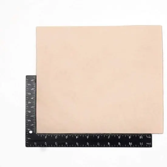 Import Vegetable Tan Cowhide Tooling Leather 6-7oz (2.4-2.8mm) Pre-Cut Sizes {6}