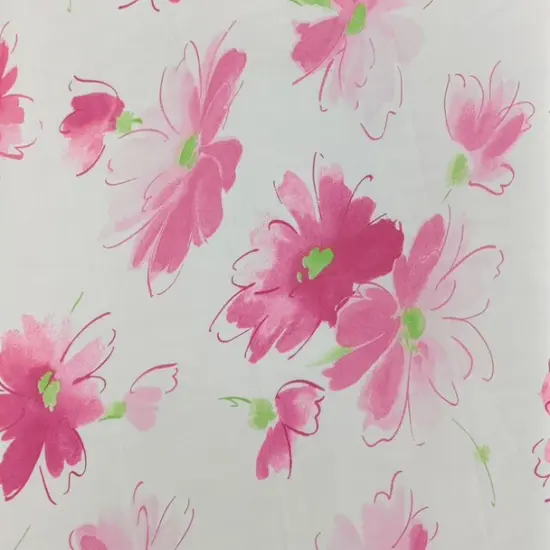 1 Yard White or Fuchsia or Green Hi Multi Chiffon Sheer Lightweight Polyester Fabric, 58/60" Wide {2}