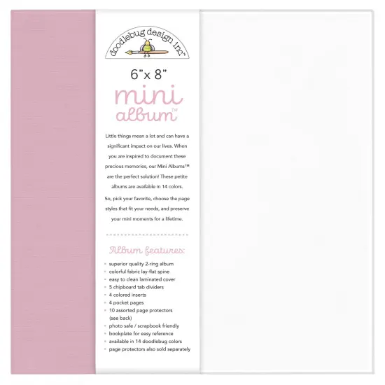 Doodlebug Mini Album 6"X8" {2}