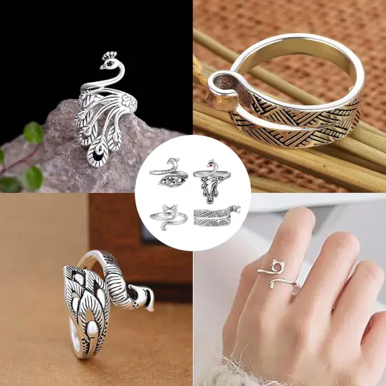 Adjustable Knitting Crochet Loop Ring {2}