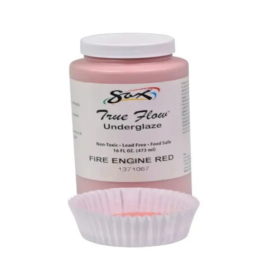 Sax Underglaze, Fire Engine Red, 1 Pint {4}