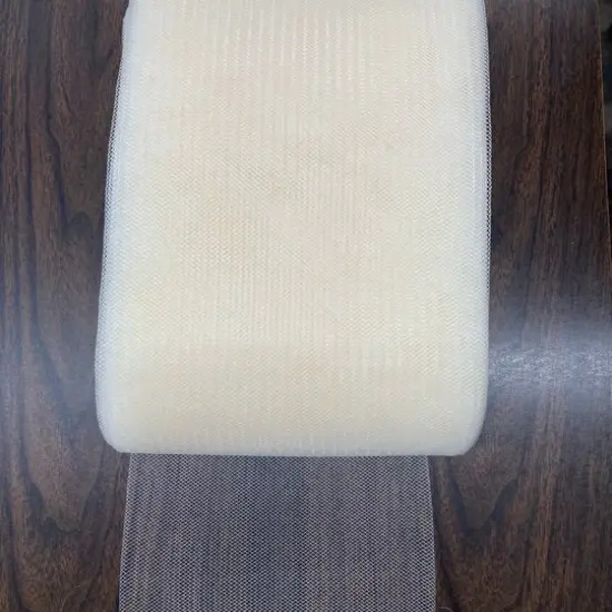 1 Yard Horsehair Crinoline Braid Stiff Nylon Trim for Bridal, Quinceanera & Costume Design 6" Wide Ivory {1}