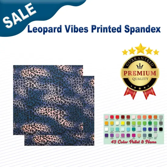 Leopard Vibes Printed Spandex {1}