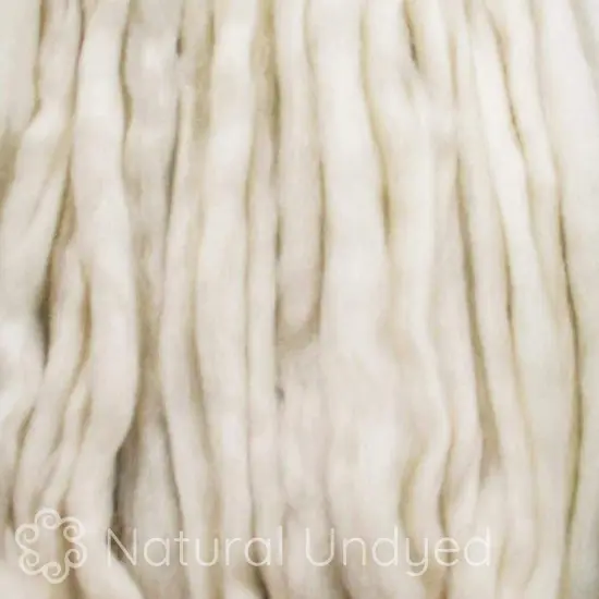 LEARN TO SPIN - Beginner's Spinning Kit with Hand Dyed BFL Roving, Drop Spindle & Printed Instructions w/ Video. Many Colors. Natural White {2}