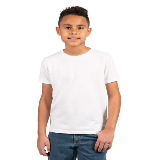 Next Level&reg; Apparel Youth Cvc Crewneck Short Sleeve T-Shirt BANANA CREAM {4}