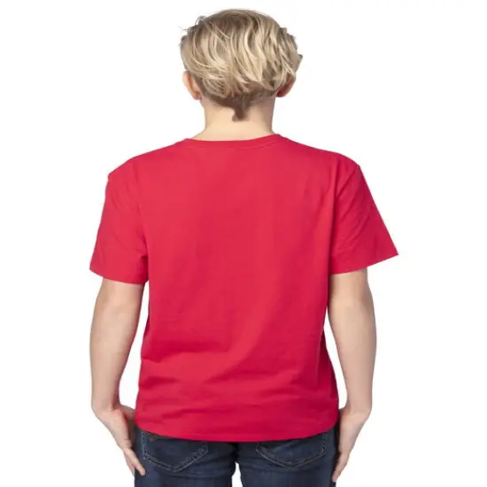 Threadfast Apparel&reg; Youth Ultimate CVC T-Shirt ARMY HEATHER {5}