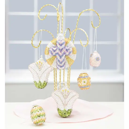 HerrschnersEaster Morning Ornament Kit Multi {1}