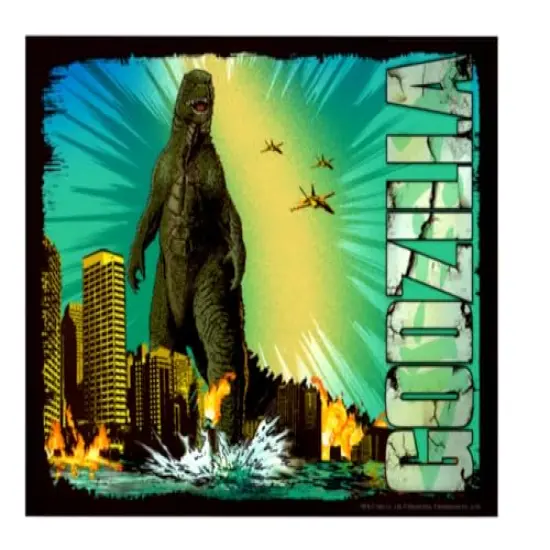 Godzilla Edible Icing Image Cake Topper 1/4 Sheet {1}