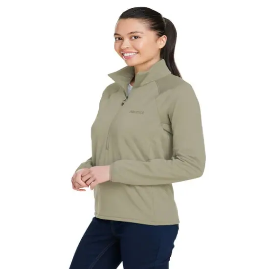 Marmot&reg; Ladies' Leconte Half-Zip Vetiver {5}