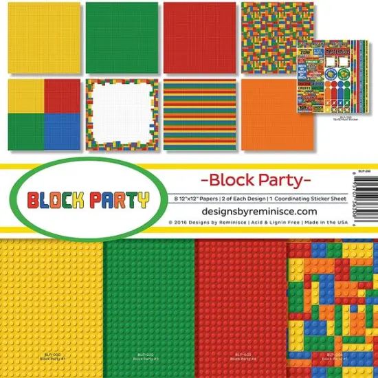 Reminisce Block Party Collection Kit {1}