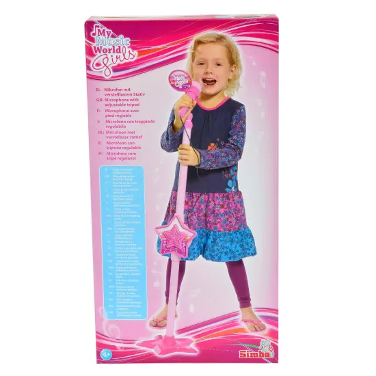Simba - My Music World Girls Microphone Stand {3}