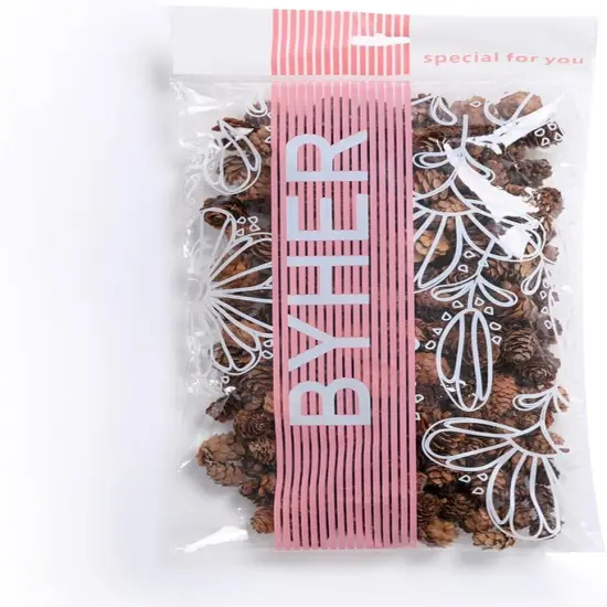 Pine Cones, Mini Pinecones in Bulk for Crafts, 8OZ, Pack of 110 (Natural) {2}