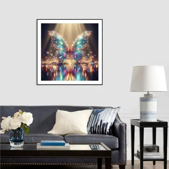 Glow Butterfly Diamond Art Kits for Beginners {2}