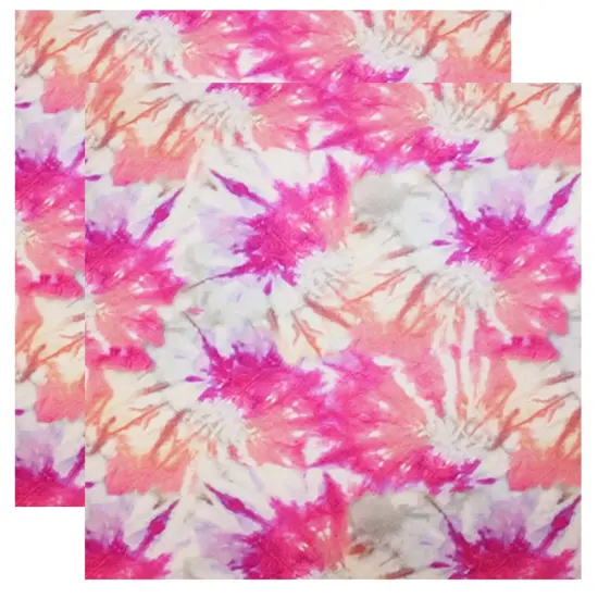 Pink Skies Printed Spandex {4}