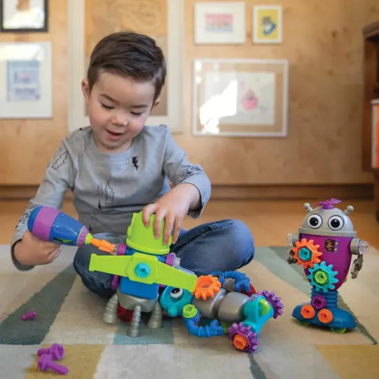 Learning Resources Design and Drill Robot Workshop XL - 150 Pieces {6}