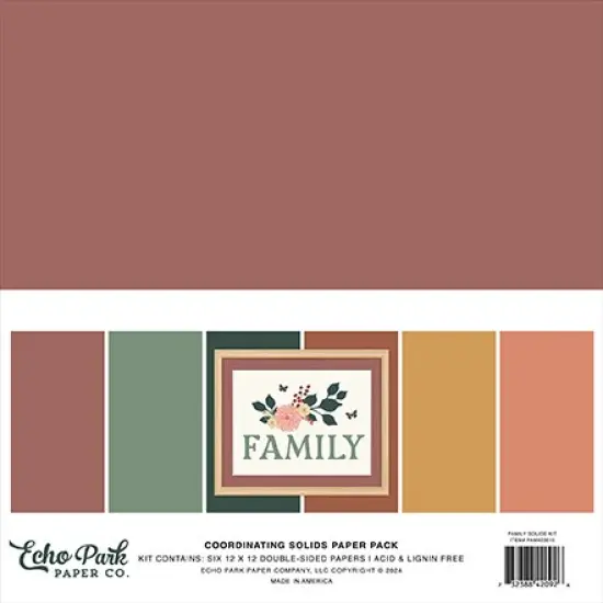 Echo Park Family Solids Kit {1}