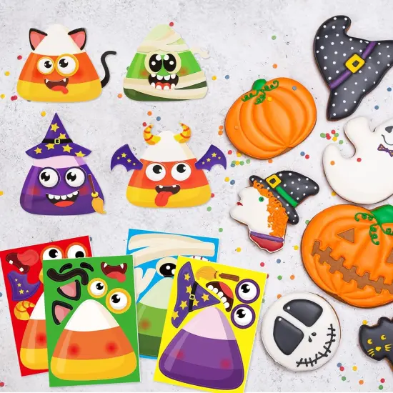 Halloween Crafts for Kids Candy Corn Magnet Foam {3}