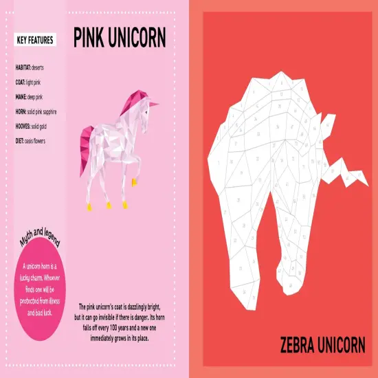 My Sticker Paintings Unicorns-Softcover {4}