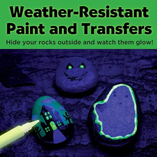Creativity for Kids Hide and Seek Halloween Rock Painting Kit {5}