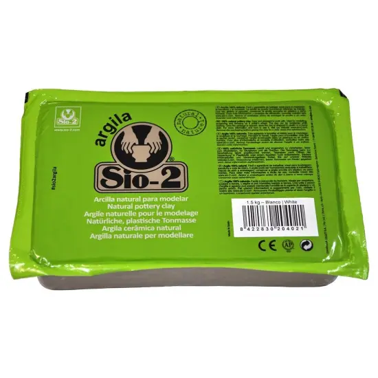 Activa SIO-2 Argila Modeling Clay 2.2lb-White {1}