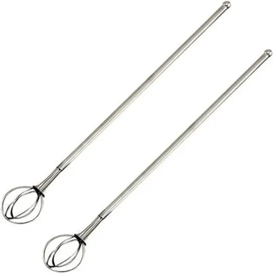 Norpro 8" Stainless Steel Cocktail Whisk - Bar Drink Stirring Mixing Stirrer {4}