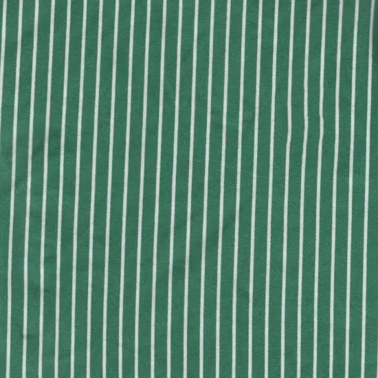 1 Yard Vertical Stripe DTY Brushed Knit Fabric Soft Stretch Polyester Spandex 58/60 Inches Wide ORANGE BURNT {4}