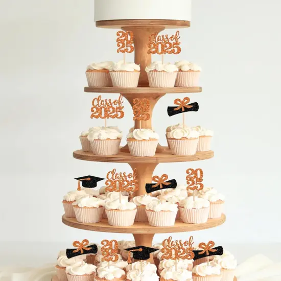 Graduation Theme Cupcake Toppers {3}