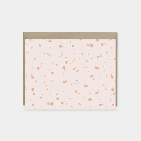 India Ink Splot Cards {4}