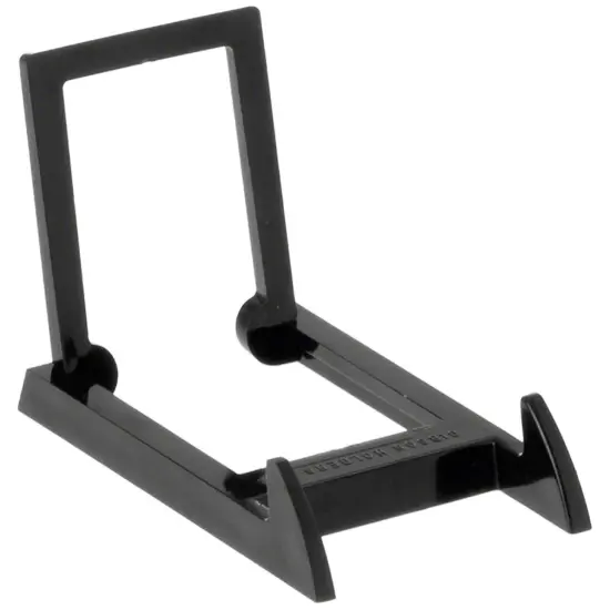 Gibson Holders MINI Adjustable Black Acrylic Display Easel, 2" W x 3.25" D x 2.25" H {1}