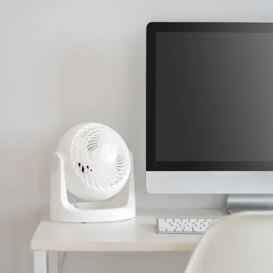 IRIS WOOZOO Circulator Fan, 5.5" Blade, White {5}