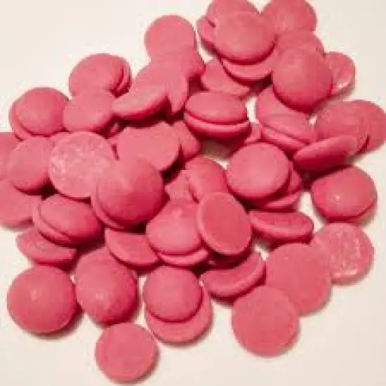 2.5lb Merckens Pink Chocolate Candy Melts for Coating Dipping Drizzling Baking and Decorating {5}