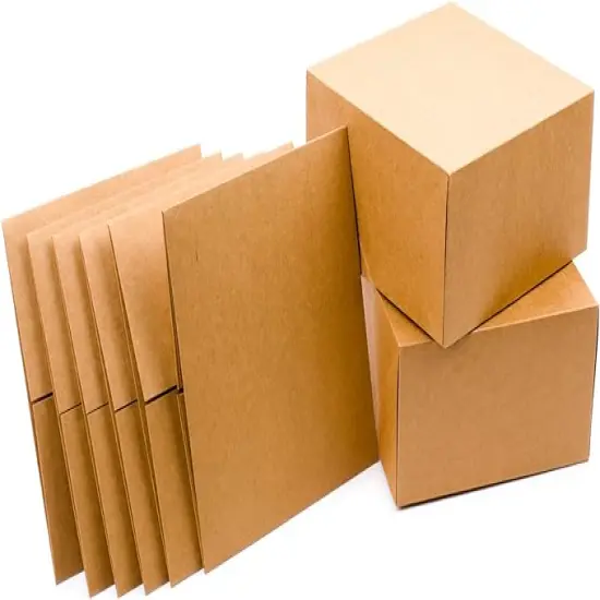 8" Gift Boxes for Christmas, Holidays, Birthdays, Weddings, Crafts, Fathers Day, Care Packages and More, 5 Box Set {1}