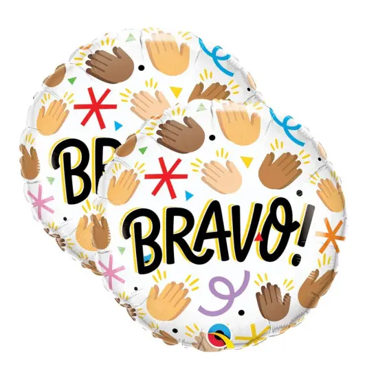 Qualatex&reg; Bravo! Balloon 18 Inch {2}