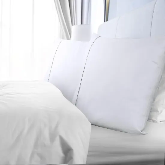 White Pillowcase Set of 12 - Queen 20"x30" Bed Pillow Cover - 1800 Brushed Microfiber - Wrinkle & Fade Resistant - Bulk Pillow Cases - Hotel Quality Pillowcase 12 Pack (Queen, White) {4}